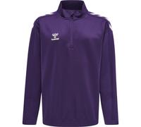 hummel Core XK 1/2-Zip Sweatshirt Kinder acai/white 176