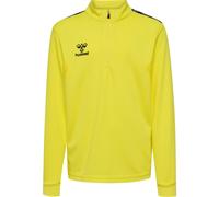 HUMMEL hmlAUTHENTIC HALF ZIP SWEAT KIDS blazing yellow 152