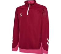 hummel LEAD 1/2-Zip Pullover Kinder biking red 164
