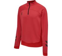 hummel LEAD 1/2-Zip Pullover Kinder true red 176