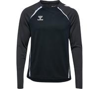 Hummel Herren Langarm Top LEAD 2.0 CREW SWEAT 223748-1006 L Black/Asphalt