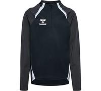 Hummel Lead 2.0 (halber Reißverschluss) Kinder Midlayer, schwarz 140