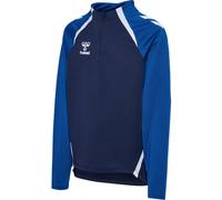 hummel Hmllead 2.0 Half Zip Kids Sweatshirt blau 152