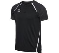 hummel hmlLEAD 2.0 Poloshirt Herren 1006 - black/asphalt 3XL