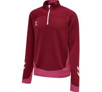 hummel LEAD 1/2-Zip Pullover Kinder biking red 164