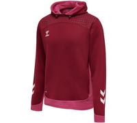 hummel LEAD Polyester Hoodie biking red L