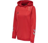 hummel Hmllead Women Poly Hoodie - Damen - true red - XL