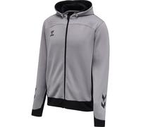 Hummel Lead Zip Poly Hoodie | grau | Herren | XL | 2074112006 XL