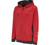 hummel LEAD Zip Polyester Hoodie Kinder true red 164