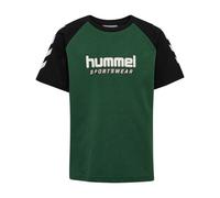 hummel hmlJR Logo T-Shirt Kinder 6195 - dark green 110/116