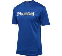 Hummel Logo T-Shirt, blau 2XL