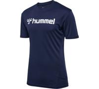 Hummel Logo T-Shirt, blau 2XL