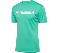 Hummel Logo T-Shirt, blau L