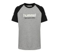 Hummel Jr Logo Kinder T-Shirt, grau 104