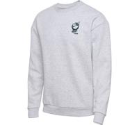 Hummel Loose Crew Wrong Yellow Sweatshirt, grau L