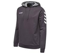 hummel Mädchen Sweatshirt CORE Cotton Hoodie, Asphalt, 140-152, 133451-1525