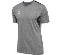 hummel Mens hmlAuthentic T-Shirt, Grey, Medium