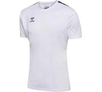 hummel Mens hmlAuthentic T-Shirt, White, XXXL