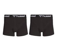 hummel Mens hmlMars 2-Pack Boxers, Black, Medium