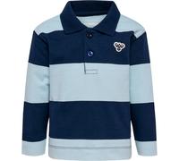 hummel hmlMINI Loose Stripe Baby-Poloshirt Kinder 7459 - dress blues 92