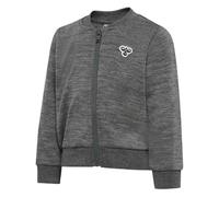 Hummel Mini Wool Bee Reißverschlusspullover 110 cm Dark Grey Melange