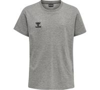 hummel MOVE Grid T-Shirt Kinder 2006 - grey melange 176