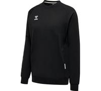 Hummel Sweatshirt hmlMove Grid Cotton Baumwolle Schwarz Größe S Herren