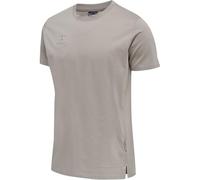 HUMMEL hmlMOVE GRID COTTON T-SHIRT S/S ash S
