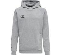hummel MOVE Grid Hoodie Kinder 2006 - grey melange 152