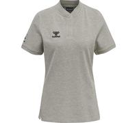 hummel MOVE Grid Poloshirt Damen 2006 - grey melange XXL