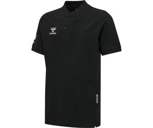 Hummel Move Grid Polo Kinder T-Shirt, schwarz 152