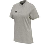 hummel MOVE Grid Poloshirt Damen 2006 - grey melange M