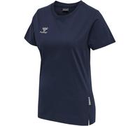 hummel MOVE Grid T-Shirt Damen 7026 - marine S