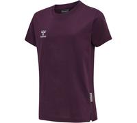 hummel MOVE Grid T-Shirt Kinder 3506 - grape wine 152