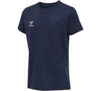 hummel MOVE Grid T-Shirt Kinder 7026 - marine 140