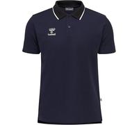 hummel Move Poloshirt blauschwarzweiss, M Unisex