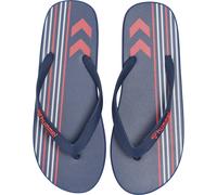 HUMMEL MULTI STRIPE FLIP FLOP black iris/flame scarlet 22