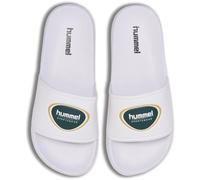 Hummel Pool Slide Badge Badeslipper, weiß, Größe 40 40