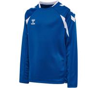 hummel Pullover hmlCORE 2.0 Crew Neck (100% rec. Polyester) blau/weiss Kinder, Größe 164