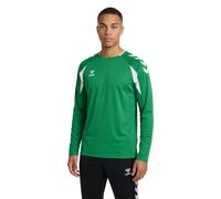 hummel Pullover hmlCORE 2.0 Crew Neck (100% rec. Polyester) grün Herren, Größe XL