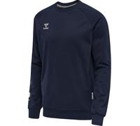 hummel Pullover hmlMOVE Grid Cotton Sweatshirt (Baumwolle) marineblau Herren, Größe S