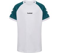 hummel® Hmljr Stripe T-Shirt - Kinder - Gr. 110/116 - grün