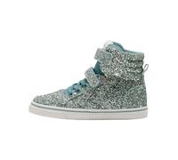 hummel Unisex Kinder Slimmer Stadil Glitter Jr Sneaker Sneaker, Mineral Blue, 30 EU