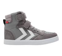 hummel Slimmer Stadil Leder High-Top Sneaker Kinder 1307 - alloy 34