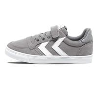 hummel Unisex Kinder Slimmer Stadil High Jr Hohe Sneaker, Frost Grey 204 496 2094, 37 EU
