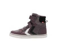 hummel Slimmer Stadil High Sneaker Kids braun, 26 Kinder