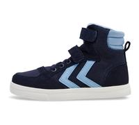 HUMMEL Unisex Kinder Slimmer Stadil High Jr Sneaker, Black Iris 217937, 28 EU
