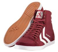 hummel Slimmer Stadil HIGH, Hohe Sneaker, Rot (Cabernet 3661), 42 EU (8 UK)