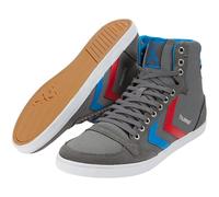 hummel Slimmer Stadil High-Top Sneaker castlerock/ribbonred/bril blue 40