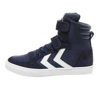 hummel Unisex Kinder Slimmer Stadil High Jr Hohe Sneaker, Dress Blue 204 496 7459, 33 EU